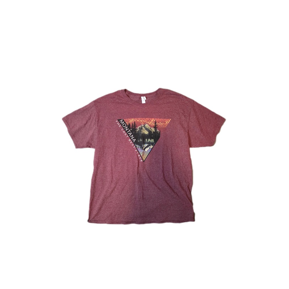Jerzees Dri-power Montana graphic Lg shirt